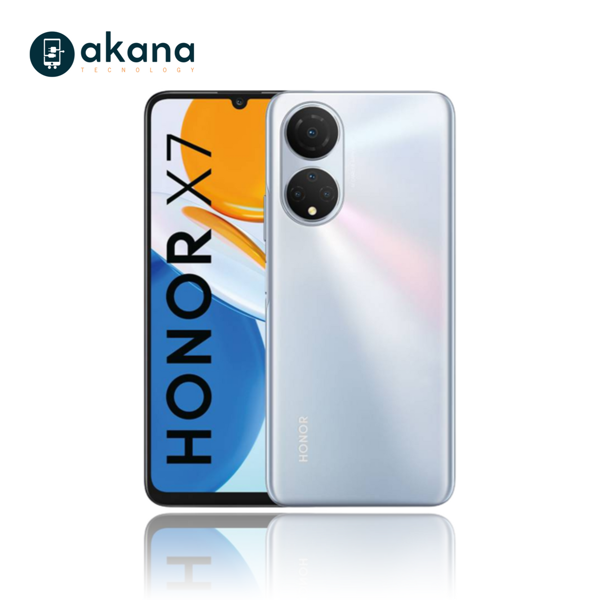 Honor X7  6GB + 128GB  -  Titanium Silver